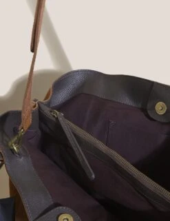 WHITE STUFF Leather Tote Bag -Marksandspencer Sale Store SD 10 T83 7645 VS X EC 2