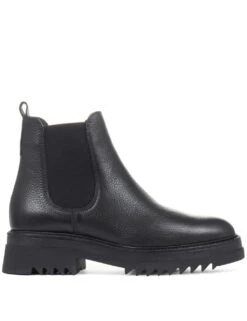 Jones Bootmaker Leather Chelsea Flatform Ankle Boots -Marksandspencer Sale Store SD 10 T83 8520 Y0 X EC 3