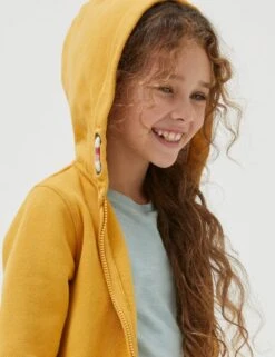 Cotton Rich Bunny Zip Hoodie (3-13 Yrs) -Marksandspencer Sale Store SD 10 T94 1261 R4 X EC 1