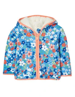Joules Floral Reversible Hooded Jacket (0 - 3 Yrs)