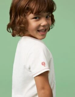 WHITE STUFF Pure Cotton Fish Graphic T-Shirt (3-10 Yrs) -Marksandspencer Sale Store SD 10 T94 2064 Z4 X EC 2