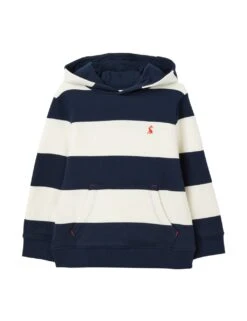 Joules Pure Cotton Striped Hoodie (2-12 Yrs)