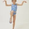 Sea Scape Tankini (3-13 Yrs) -Marksandspencer Sale Store SD 10 T94 3533 E4 X EC 0