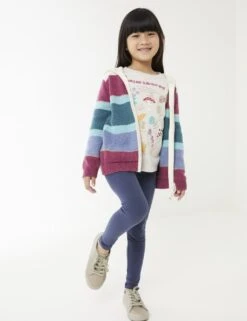 3pk Cotton Rich Leggings (3-13 Yrs)