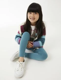 3pk Cotton Rich Leggings (3-13 Yrs) -Marksandspencer Sale Store SD 10 T94 3537 F0 X EC 2