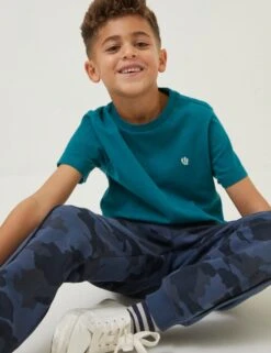 3pk Pure Cotton T-Shirts (3-13 Yrs) -Marksandspencer Sale Store SD 10 T94 4002 J0 X EC 6