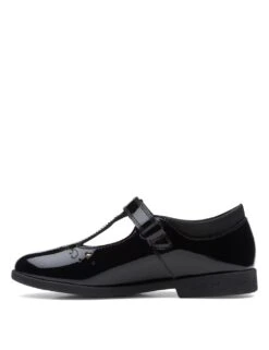 Clarks Patent Mary Jane School Shoes (7 Small - 12 Small) -Marksandspencer Sale Store SD 10 T94 6106 Y1 X EC 4