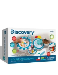 Discovery Spiral & Spin Art Station (6+ Yrs)