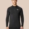 CASTORE Seam Free Half Zip Funnel Neck Sweatshirt -Marksandspencer Sale Store Seam Free Half Zip Funnel Neck Sweatshirt