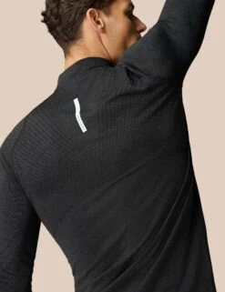 CASTORE Seam Free Half Zip Funnel Neck Sweatshirt -Marksandspencer Sale Store Seam Free Half Zip Funnel Neck Sweatshirt 5