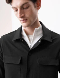 Seersucker Overshirt