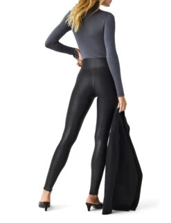 Spanx Shaping Faux Leather Leggings -Marksandspencer Sale Store Shaping Faux Leather Leggings 2