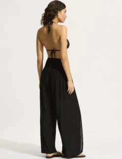 Seafolly Shirred Wrap Beach Trousers -Marksandspencer Sale Store Shirred Wrap Beach Trousers 1