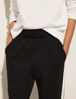 Side Stripe Straight Leg Ankle Grazer Trousers -Marksandspencer Sale Store Side Stripe Straight Leg Ankle Grazer Trousers 3