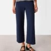 Whistles Side Zip Wide Leg Cropped Trousers -Marksandspencer Sale Store Side Zip Wide Leg Cropped Trousers