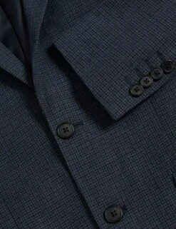 Skinny Fit Check Suit Jacket -Marksandspencer Sale Store Skinny Fit Check Suit Jacket 2