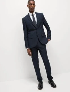 Skinny Fit Check Suit Jacket -Marksandspencer Sale Store Skinny Fit Check Suit Jacket 3