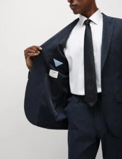 Skinny Fit Check Suit Jacket -Marksandspencer Sale Store Skinny Fit Check Suit Jacket 5