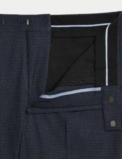 Skinny Fit Check Suit Trousers -Marksandspencer Sale Store Skinny Fit Check Suit Trousers 2
