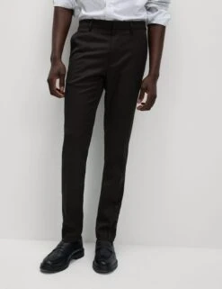 Skinny Fit Stretch Smart Trousers -Marksandspencer Sale Store Skinny Fit Stretch Smart Trousers 5