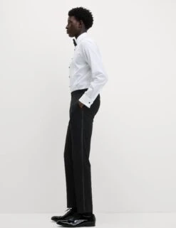 Skinny Fit Stretch Tuxedo Trousers