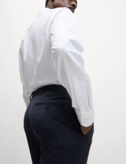 Slim Fit Check Stretch Suit Trousers -Marksandspencer Sale Store Slim Fit Check Stretch Suit Trousers 3