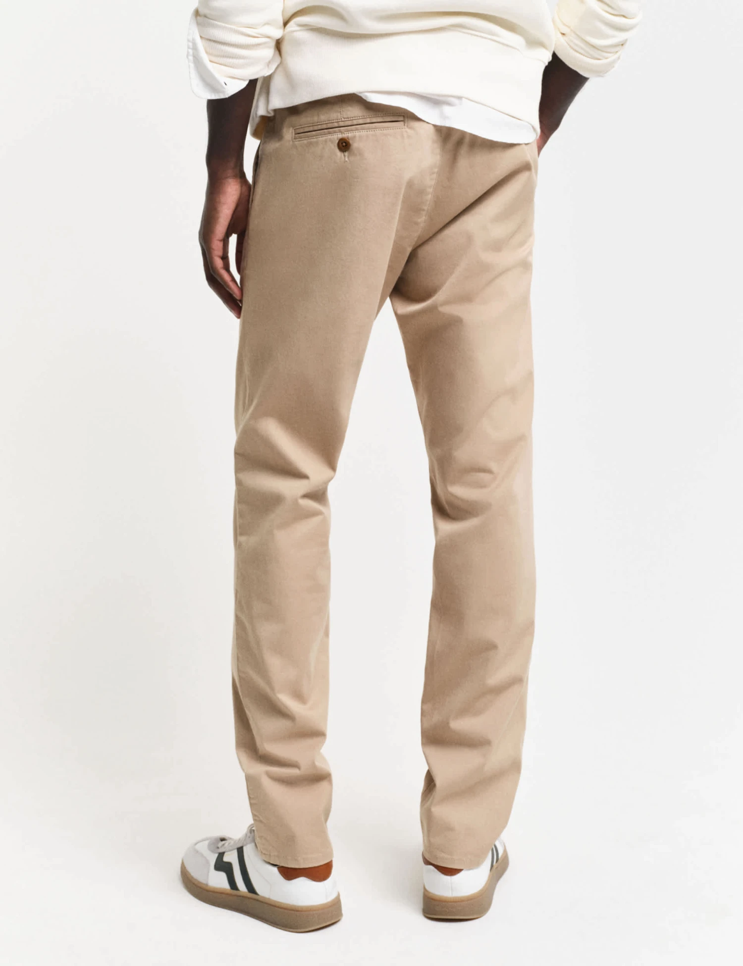 Gant Slim Fit Cotton Rich Chinos 2 Gant Slim Fit Cotton Rich Chinos - Image 2