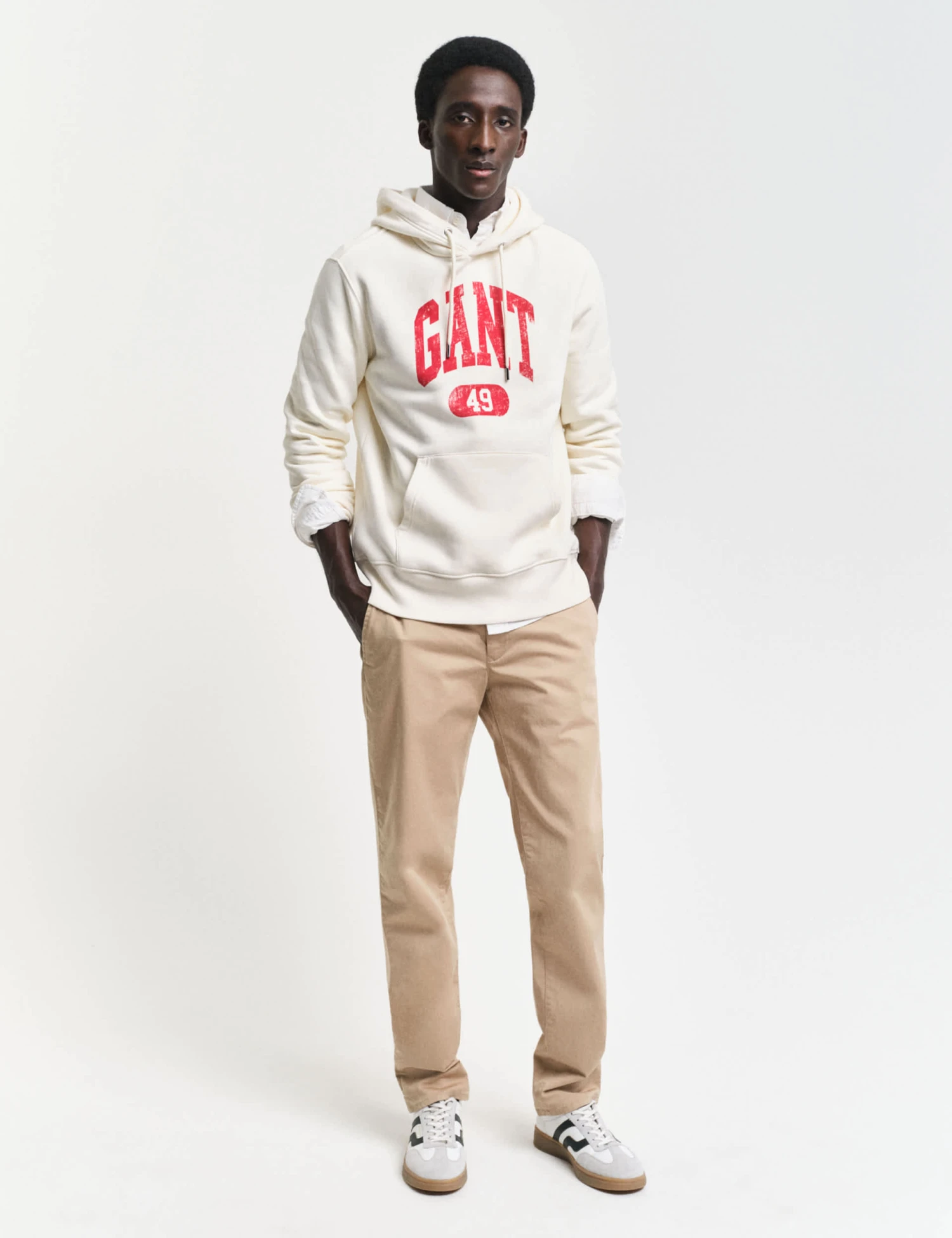 Gant Slim Fit Cotton Rich Chinos 1 Gant Slim Fit Cotton Rich Chinos