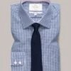 Slim Fit Easy Iron Pure Cotton Gingham Shirt -Marksandspencer Sale Store Slim Fit Easy Iron Pure Cotton Gingham Shirt