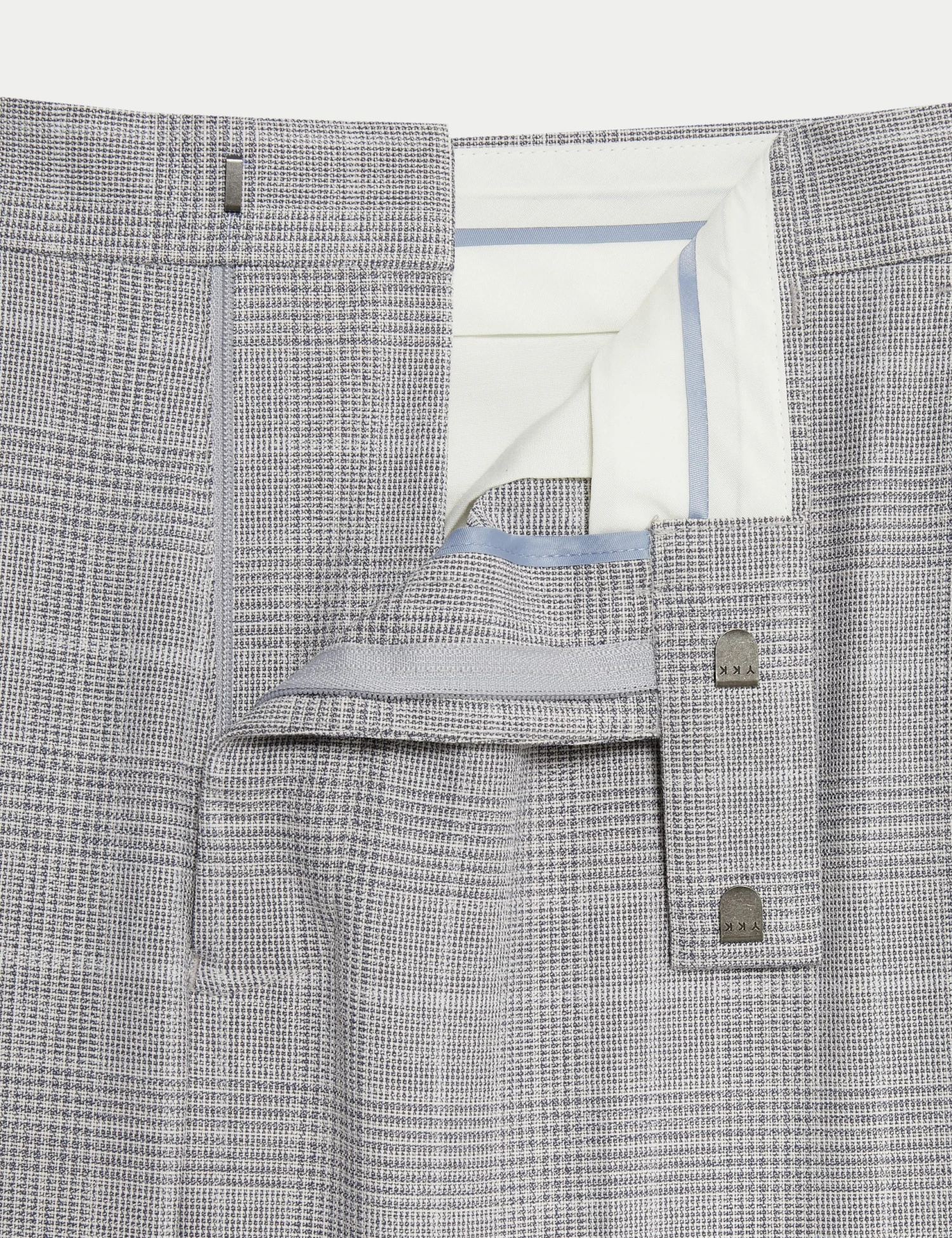 Slim Fit Prince Of Wales Check Suit Trousers 3 Slim Fit Prince Of Wales Check Suit Trousers - Image 3