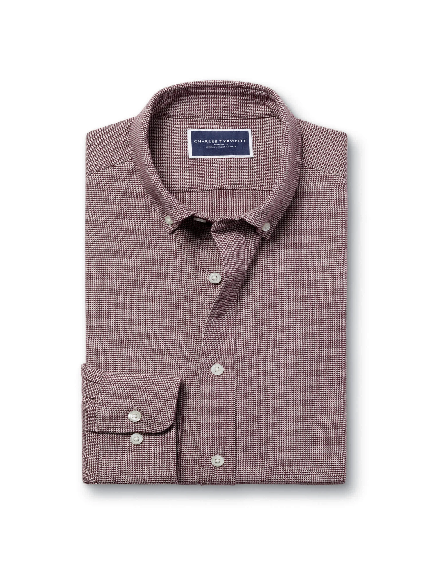 Slim Fit Pure Cotton Check Flannel Shirt 2 Slim Fit Pure Cotton Check Flannel Shirt - Image 2