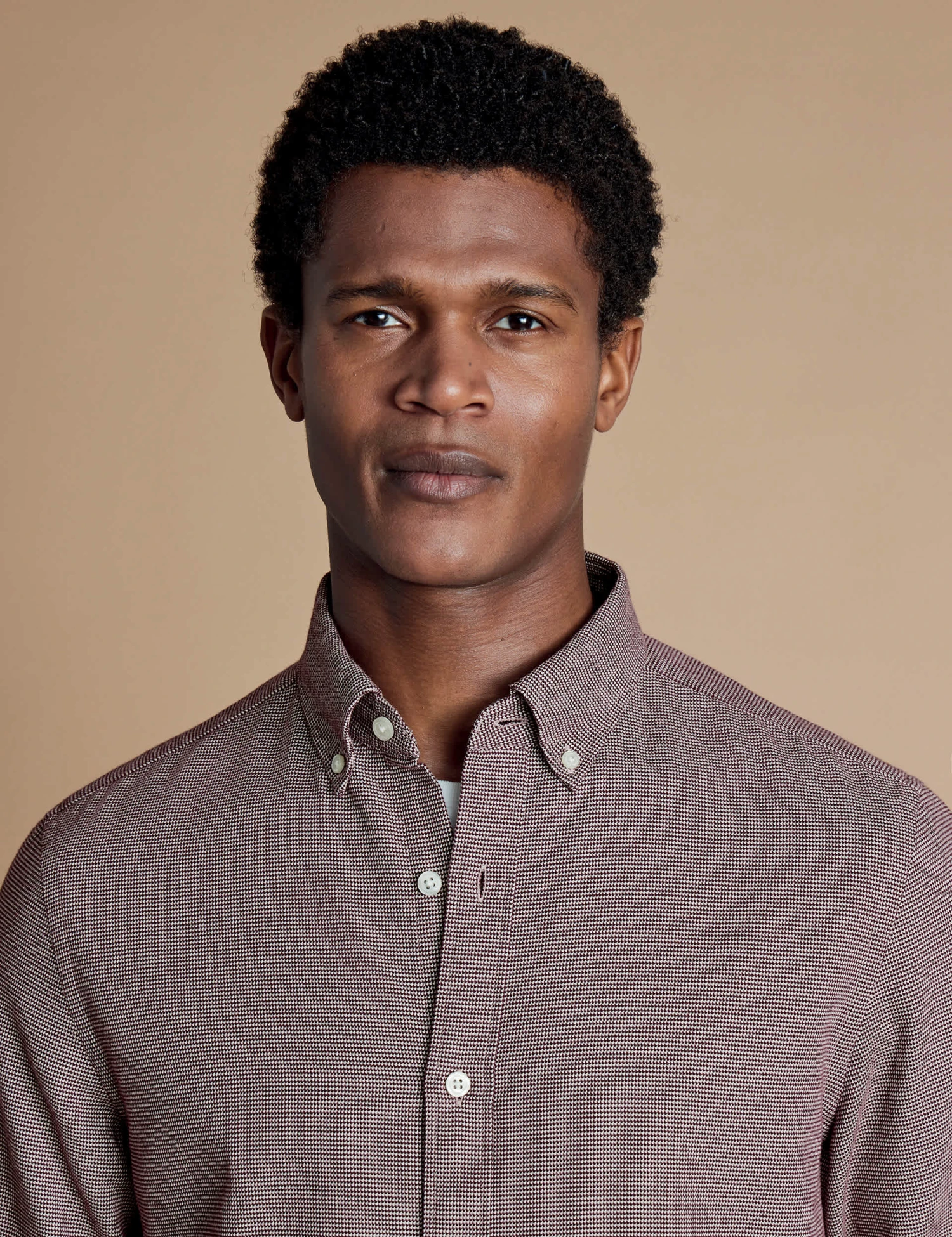 Slim Fit Pure Cotton Check Flannel Shirt 3 Slim Fit Pure Cotton Check Flannel Shirt - Image 3