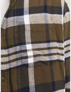 Jack & Jones Slim Fit Pure Cotton Checked Overshirt 26 Jack & Jones Slim Fit Pure Cotton Checked Overshirt -Marksandspencer Sale Store Slim Fit Pure Cotton Checked Overshirt 5