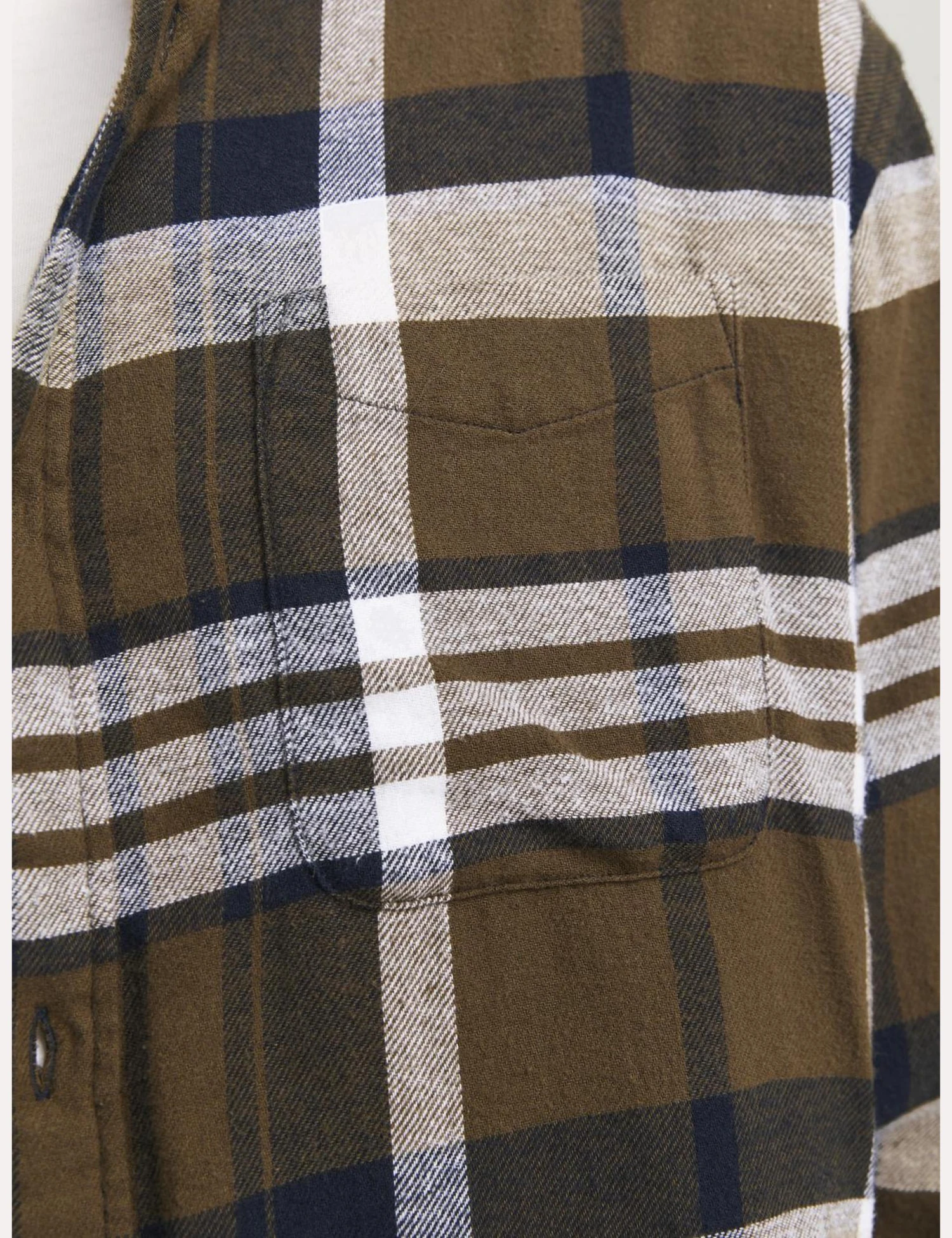 Jack & Jones Slim Fit Pure Cotton Checked Overshirt 7 Jack & Jones Slim Fit Pure Cotton Checked Overshirt - Image 7