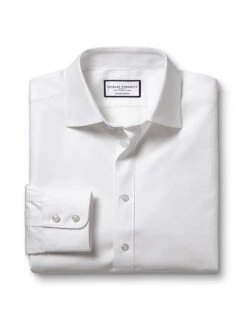 Slim Fit Pure Cotton Twill Oxford Shirt -Marksandspencer Sale Store Slim Fit Pure Cotton Twill Oxford Shirt 1