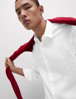 Slim Fit Pure Linen Shirt