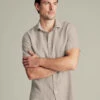 Slim Fit Pure Linen Short Sleeve Shirt 10 Slim Fit Pure Linen Short Sleeve Shirt -Marksandspencer Sale Store Slim Fit Pure Linen Short Sleeve Shirt