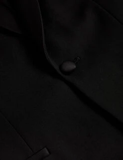 Slim Fit Shawl Collar Stretch Tuxedo Jacket 17 Slim Fit Shawl Collar Stretch Tuxedo Jacket -Marksandspencer Sale Store Slim Fit Shawl Collar Stretch Tuxedo Jacket 2