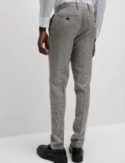Slim Fit Wool Rich Check Suit Trousers -Marksandspencer Sale Store Slim Fit Wool Rich Check Suit Trousers 6