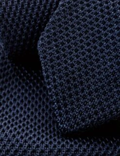 Slim Textured Pure Silk Knitted Tie -Marksandspencer Sale Store Slim Textured Pure Silk Knitted Tie 2