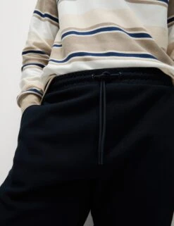 Smart Tapered Joggers With Stretch -Marksandspencer Sale Store Smart Tapered Joggers with Stretch 2