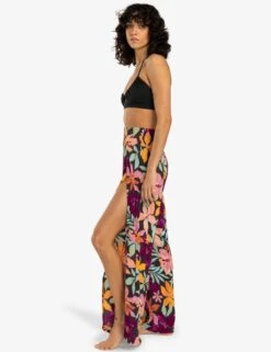 Billabong Split Spirit Floral Split Front Beach Trousers -Marksandspencer Sale Store Split Spirit Floral Split Front Beach Trousers 2