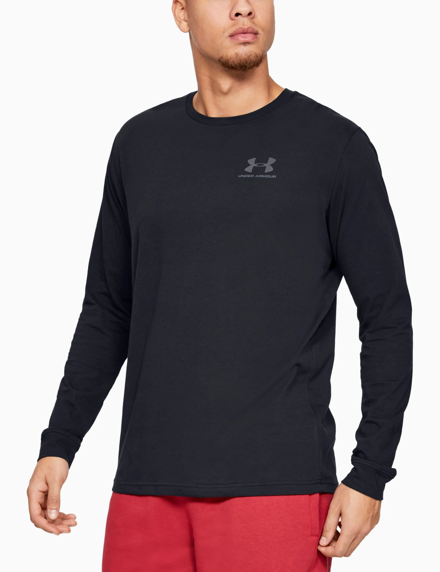 Under Armour Sportstyle Cotton Rich Sports T-Shirt 1 Under Armour Sportstyle Cotton Rich Sports T-Shirt