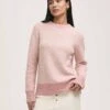 Stella Cotton Rich Striped Crew Neck Jumper -Marksandspencer Sale Store Stella Cotton Rich Striped Crew Neck Jumper