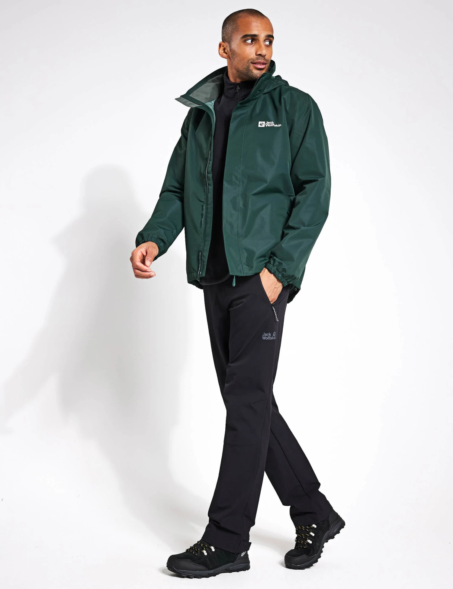 Jack Wolfskin Stormy Point 2L Waterproof Hooded Jacket 6 Jack Wolfskin Stormy Point 2L Waterproof Hooded Jacket - Image 6