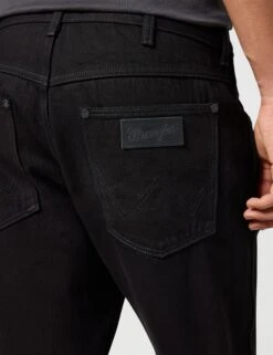 Wrangler Straight Fit Pure Cotton 5 Pocket Jeans -Marksandspencer Sale Store Straight Fit Pure Cotton 5 Pocket Jeans 5