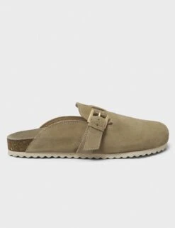 Suede Buckle Flat Mules -Marksandspencer Sale Store Suede Buckle Flat Mules 3
