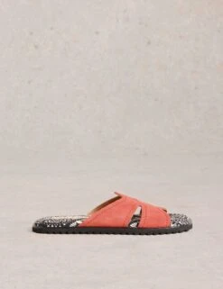 WHITE STUFF Suede Flip Flops