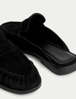 Suede Loafer Mules -Marksandspencer Sale Store Suede Loafer Mules 2