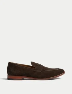 Suede Slip-On Loafers -Marksandspencer Sale Store Suede Slip On Loafers 3